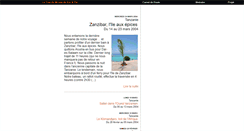 Desktop Screenshot of notretourdumonde.com